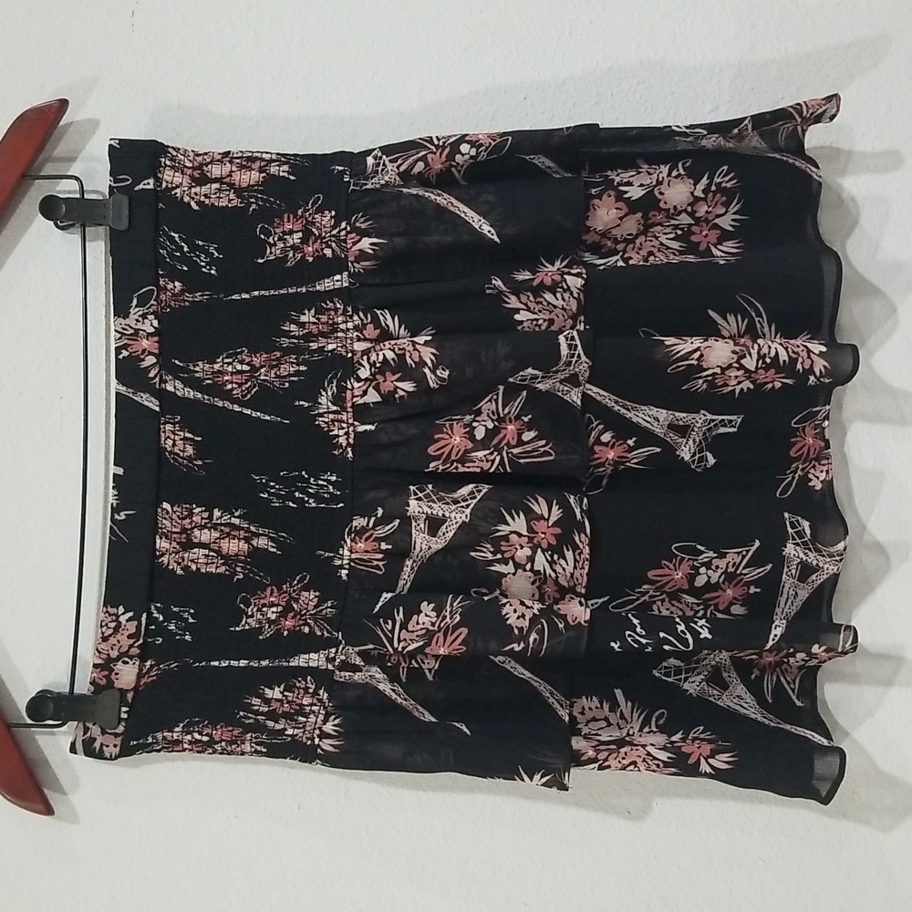 Karl Lagerfeld Paris Women Midi Floral Skirt Size Small